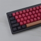 GMK Red Samurai 104+25 PBT Dye-subbed Keycaps Set Cherry Profile for MX Switches Mechanical Gaming Keyboard